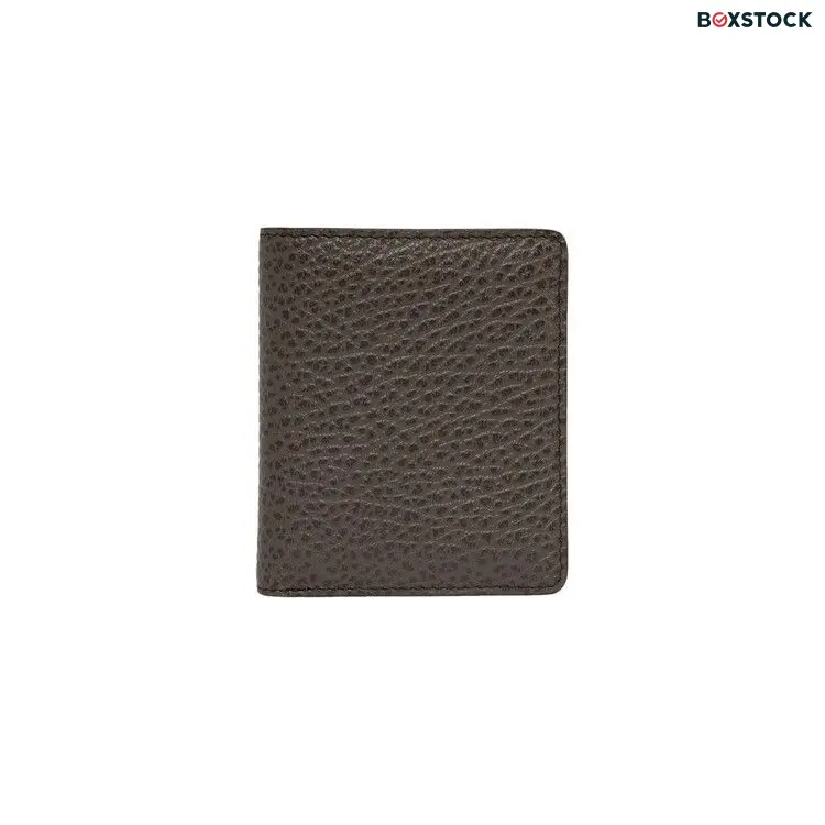 Maison Margiela Calf Leather Bifold Wallet 'Elephant' Tan