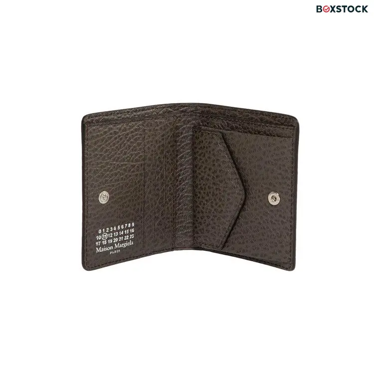 Maison Margiela Calf Leather Bifold Wallet 'Elephant' Tan