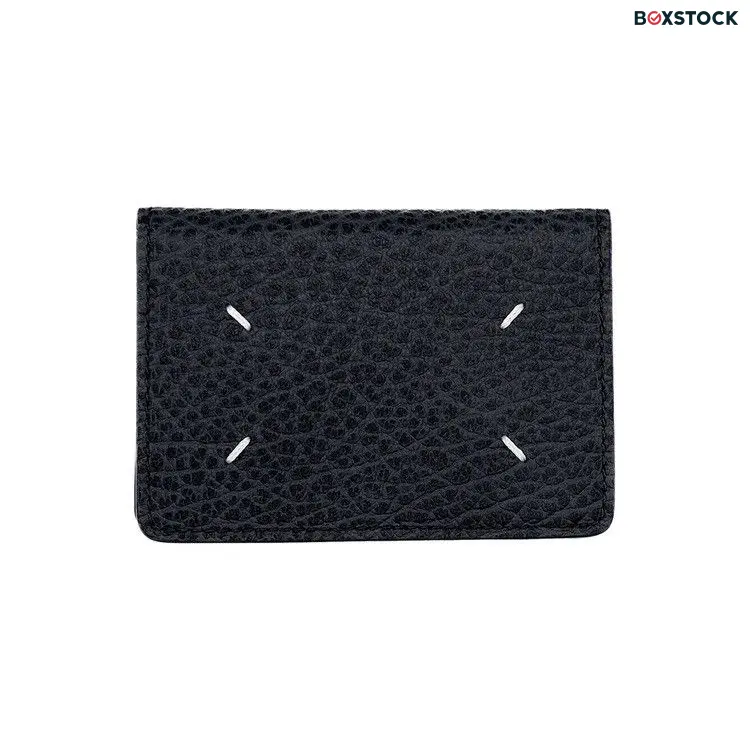 Maison Margiela Four Stitches Horizontal Card Holder 'Black' Spring/Summer 2023