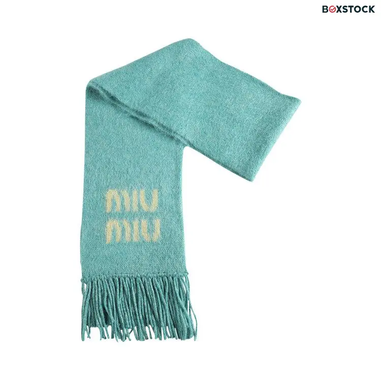 Miu Miu Scarf 'Blue' Spring/Summer 2024