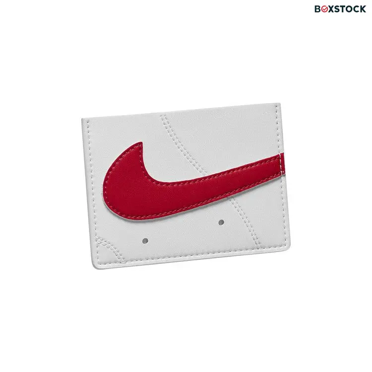 Nike Icon Air Force 1 Card Wallet 'White/Red' Spring/Summer 2024