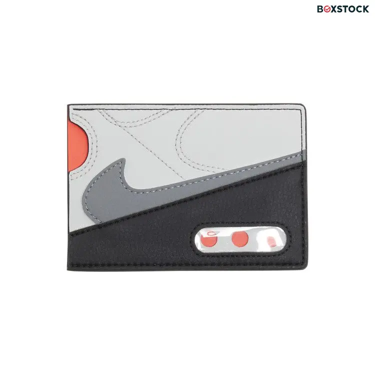 Nike Icon Air Max 90 Card Wallet 'Infared' Grey Spring/Summer 2024