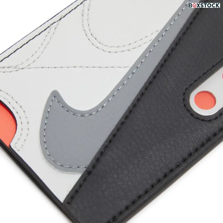 Nike Icon Air Max 90 Card Wallet 'Infared' Grey Spring/Summer 2024