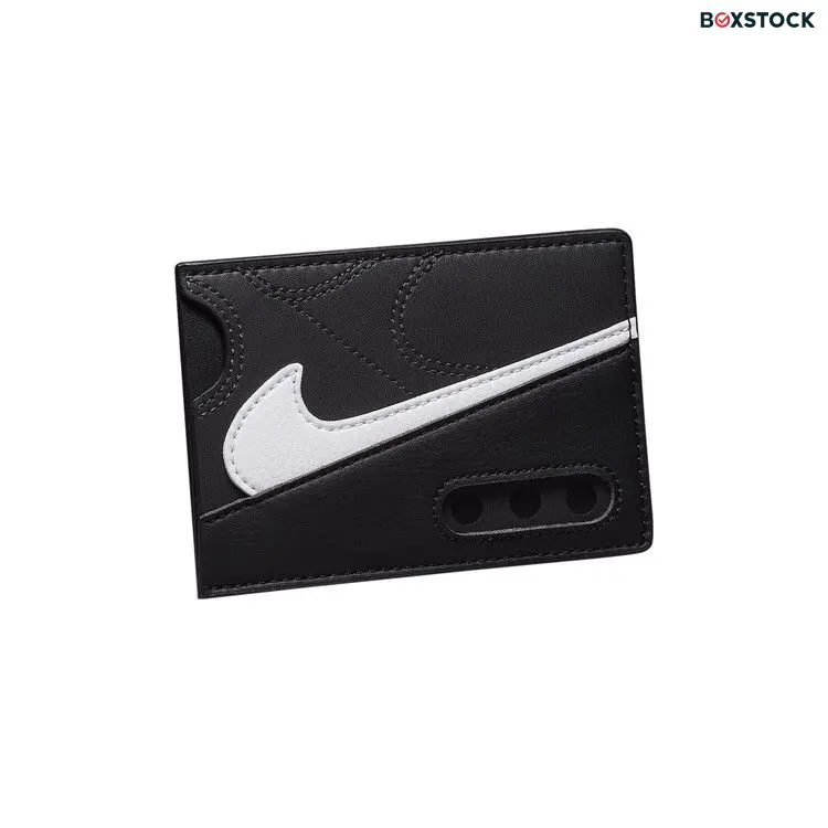Nike Icon Air Max 90 Card Wallet 'Black' Spring/Summer 2024