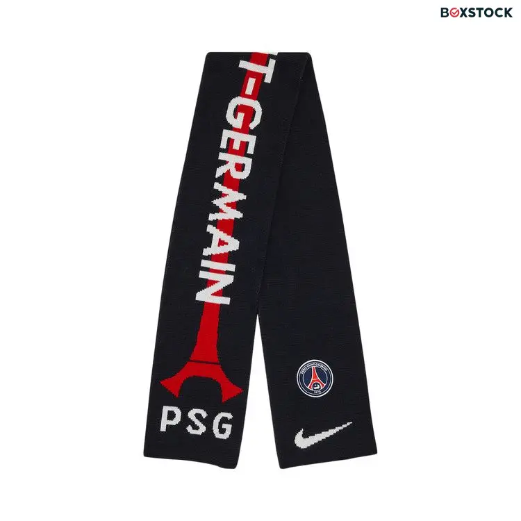 Pre-Owned Nike Paris Saint-Germain Scarf 'Navy/Red' Blue