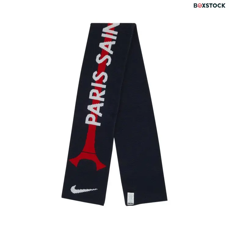 Pre-Owned Nike Paris Saint-Germain Scarf 'Navy/Red' Blue
