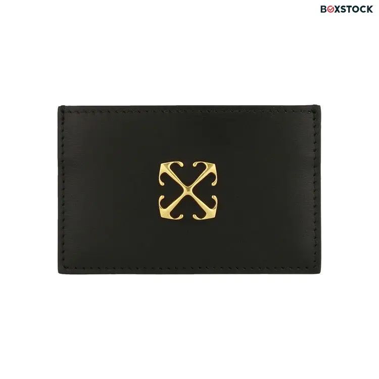 Off-White Jitney Simple Card Case 'Black' Fall/Winter 2023