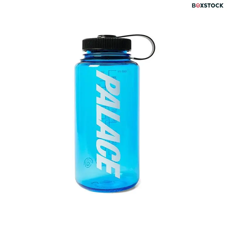 Palace Nalgene Font Water Bottle 'Blue' Spring/Summer 2023