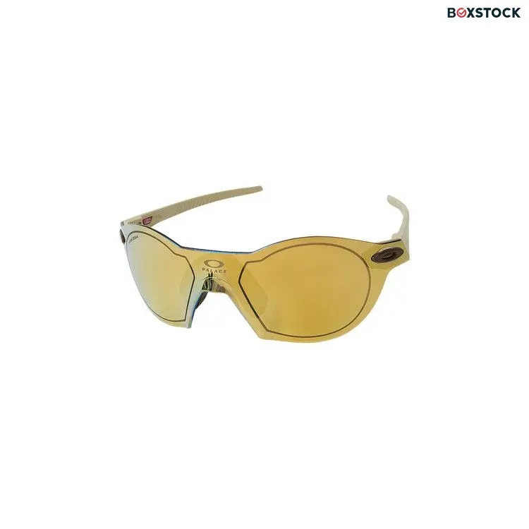 Palace x Oakley Subzero Sunglasses 'Sand/Prizm 24K' Tan Spring/Summer 2023