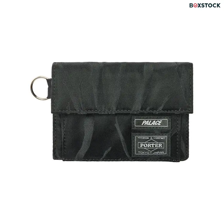 Palace x Porter-Yoshida & Co. Tanker Wallet 'Black/Jacquard' Fall/Winter 2024