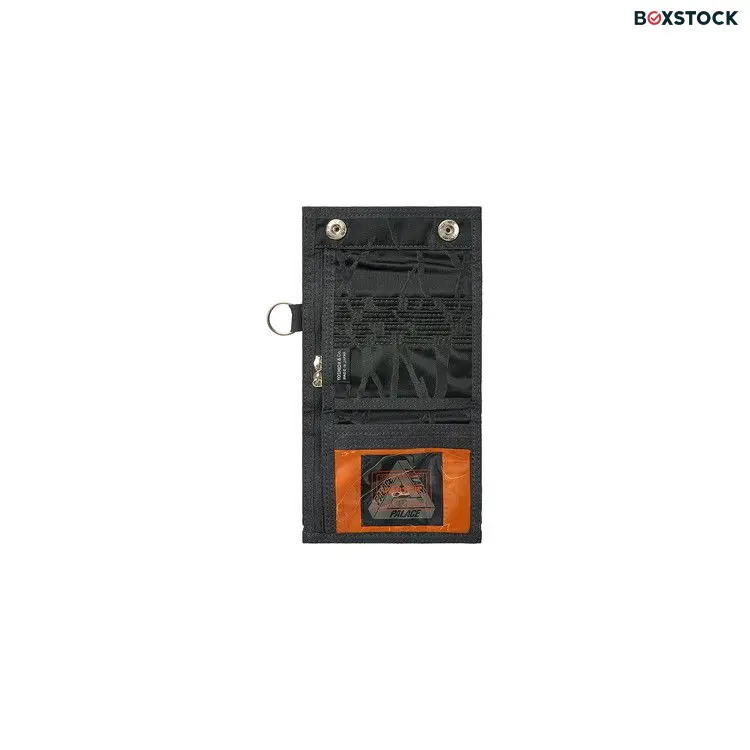 Palace x Porter-Yoshida & Co. Tanker Wallet 'Black/Jacquard' Fall/Winter 2024