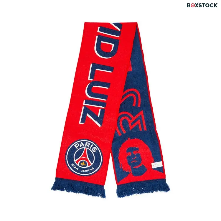 Paris Saint-Germain David Luiz 32 Home Stadium Scarf 'Red' Fall/Winter 2015
