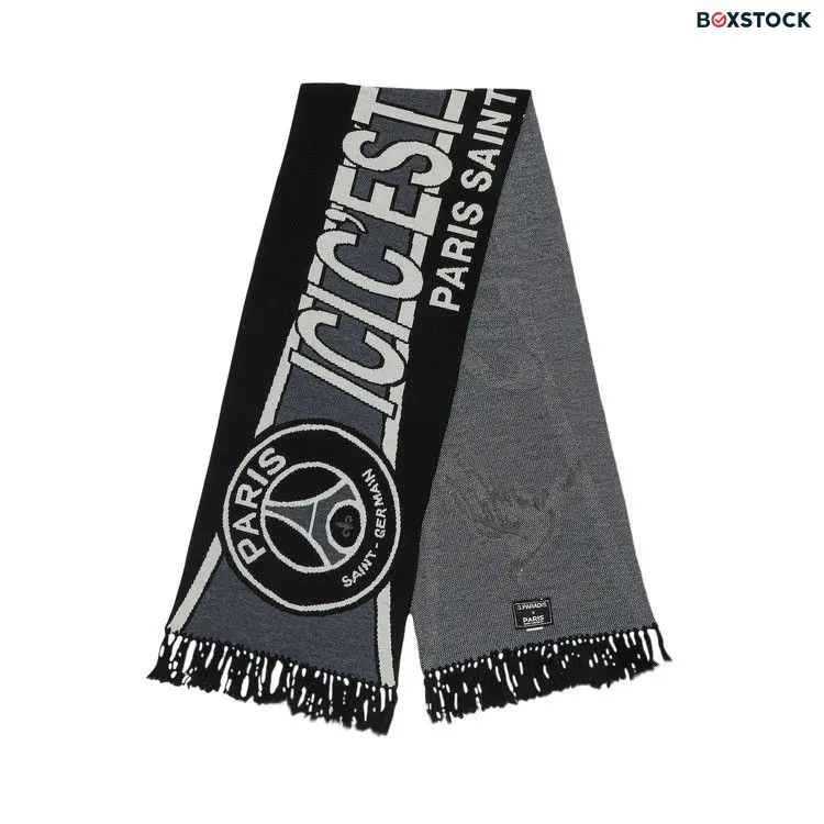 Paris Saint-Germain Oversize Scarf 'Black' Fall/Winter 2022