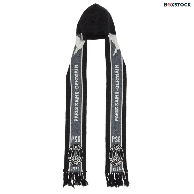Paris Saint-Germain x 3.PARADIS Ici C'est Paris Scarf 'Black/White'