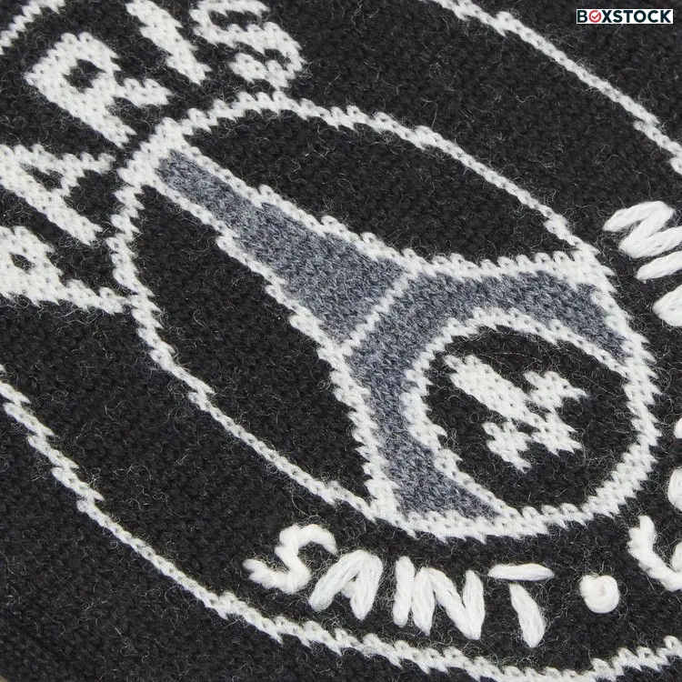 Paris Saint-Germain x 3.PARADIS Ici C'est Paris Scarf 'Black/White'