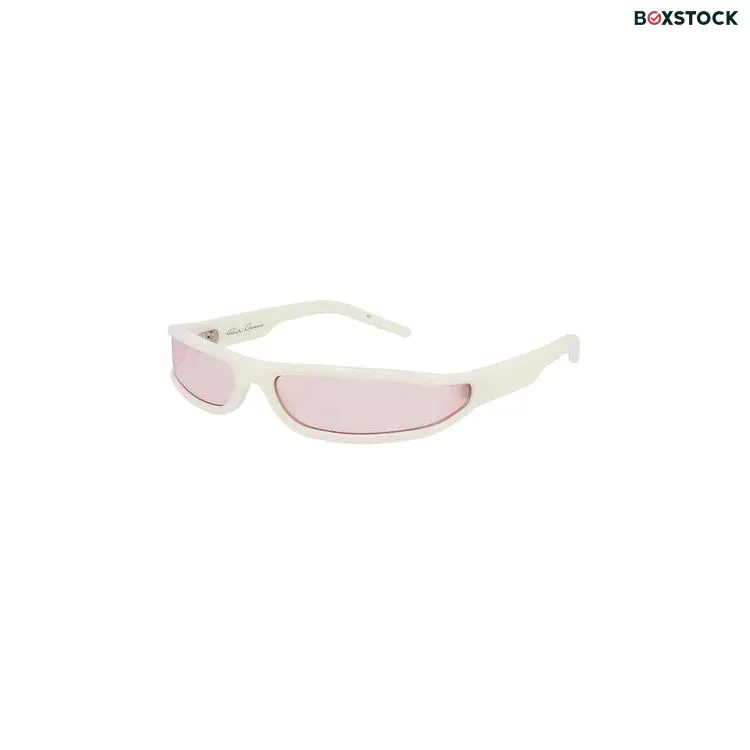 Rick Owens DRKSHDW Fog Sunglasses 'White' Spring/Summer 2024