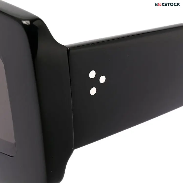 Rick Owens Phlegethon Gene Sunglasses 'Black' Spring/Summer 2021