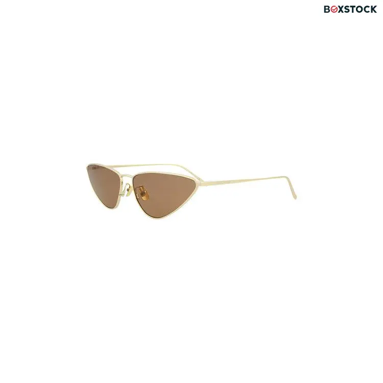 Saint Laurent Cat Eye Sunglasses 'Gold/Brown'