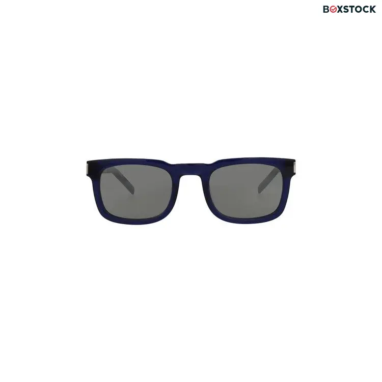 Saint Laurent Square Sunglasses 'Blue/Silver' SL-581-006