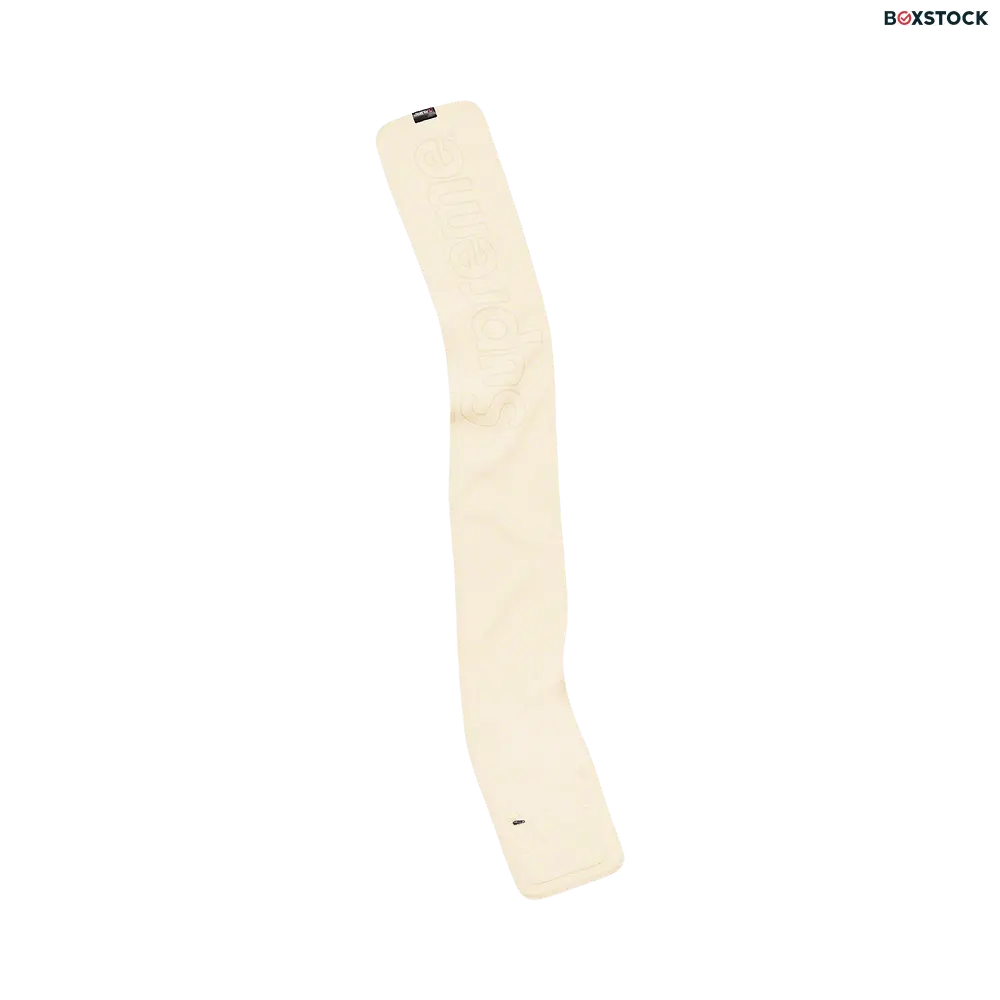 Supreme Polartec Pocket Scarf 'Natural' Cream Fall/Winter 2021