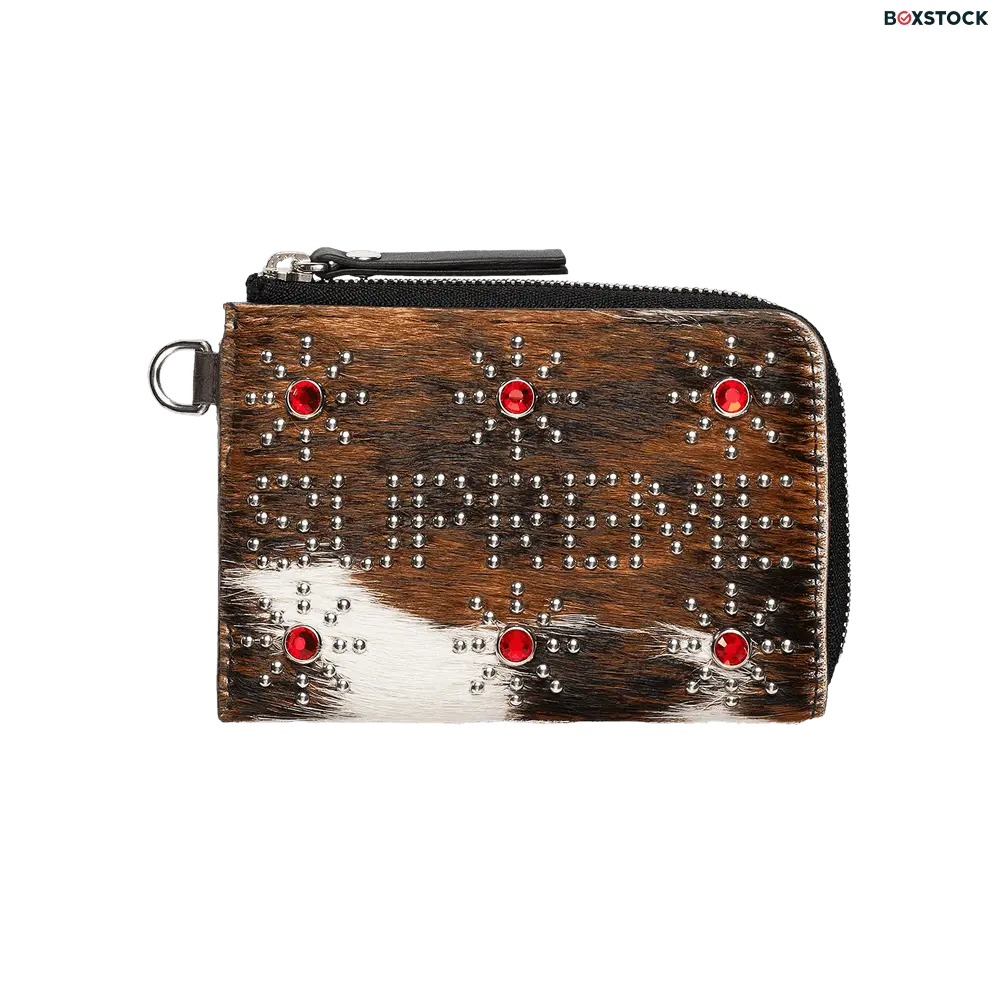 Supreme x Hollywood Trading Company Studded Wallet 'Cow' White Spring/Summer 2023