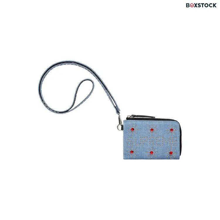 Supreme x Hollywood Trading Company Studded Wallet 'Denim' Blue Spring/Summer 2023