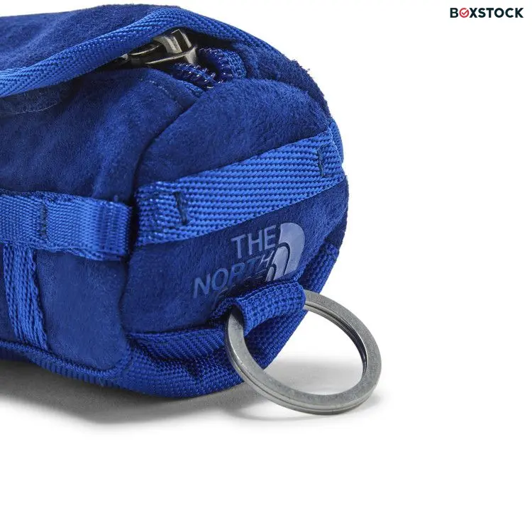 Supreme x The North Face Suede Base Camp Duffle Keychain 'Blue' Fall/Winter 2023