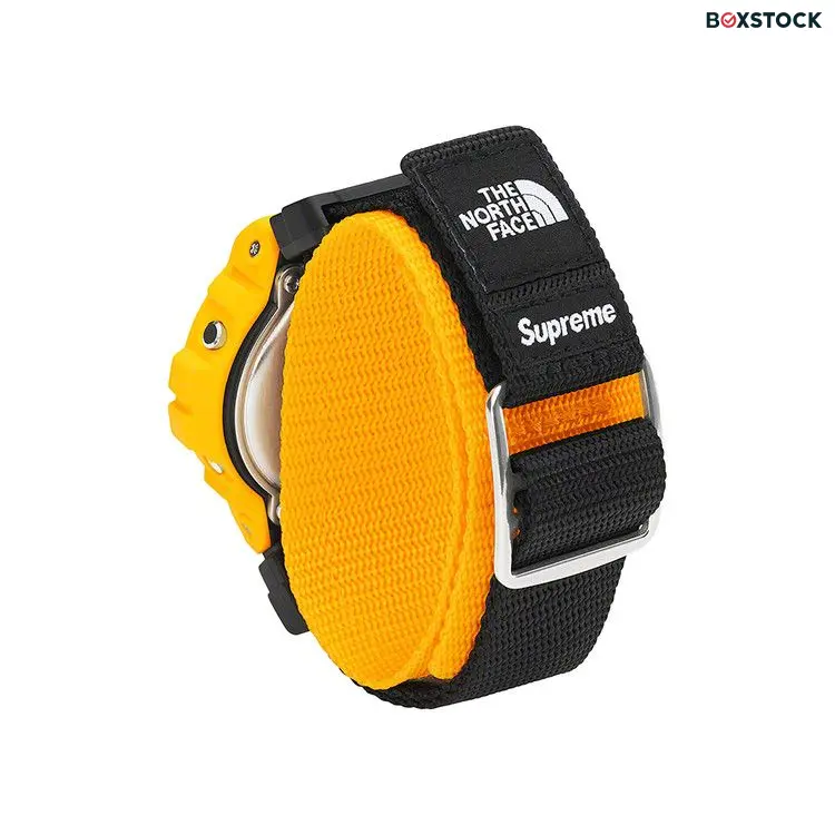 Supreme x The North Face x G-SHOCK Watch 'Yellow' Fall/Winter 2022