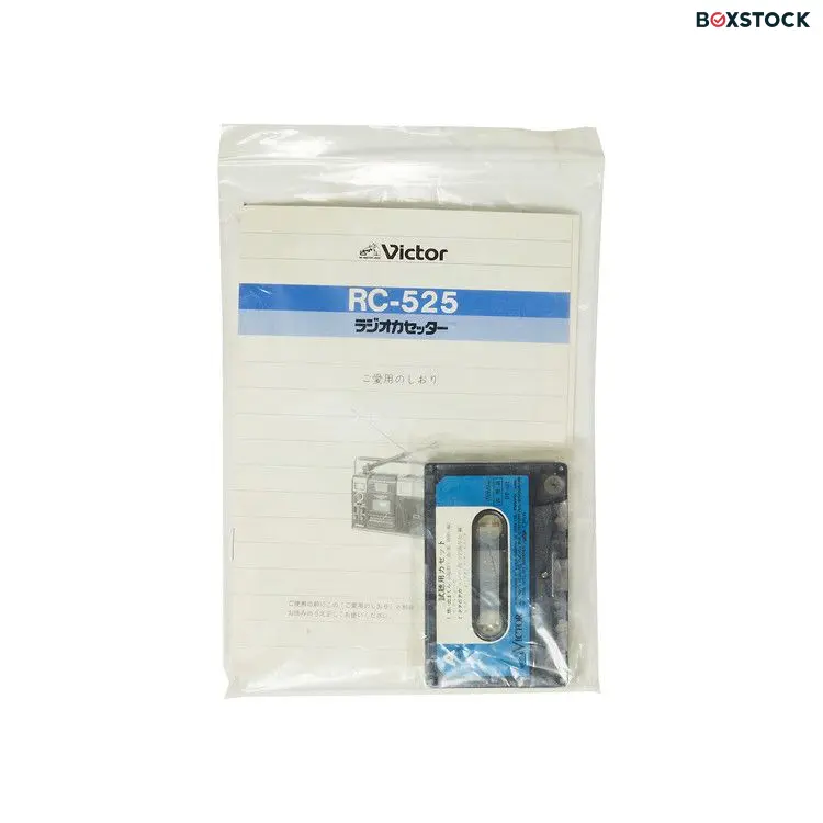 Victor RC-525 Radio Cassette Recorder 'Multi-Color'