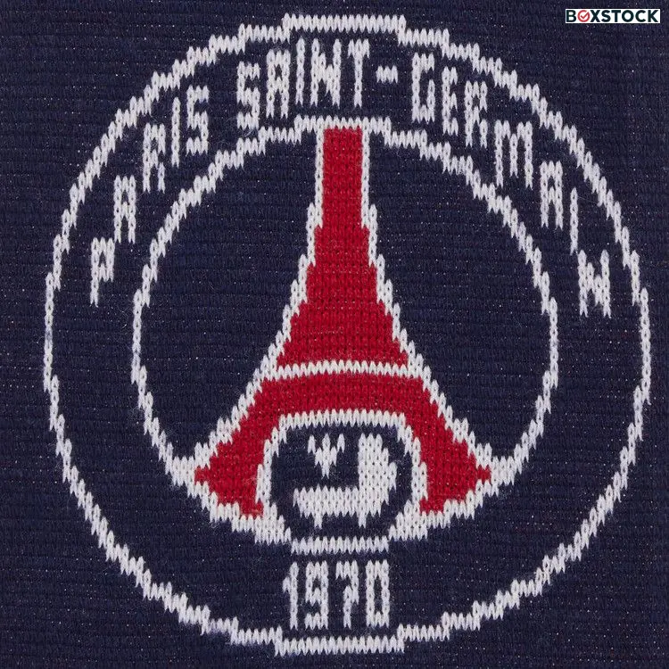 Vintage Paris Saint-Germain Stadium Scarf 'Red/Navy' 4691-100000611SS-RDNV