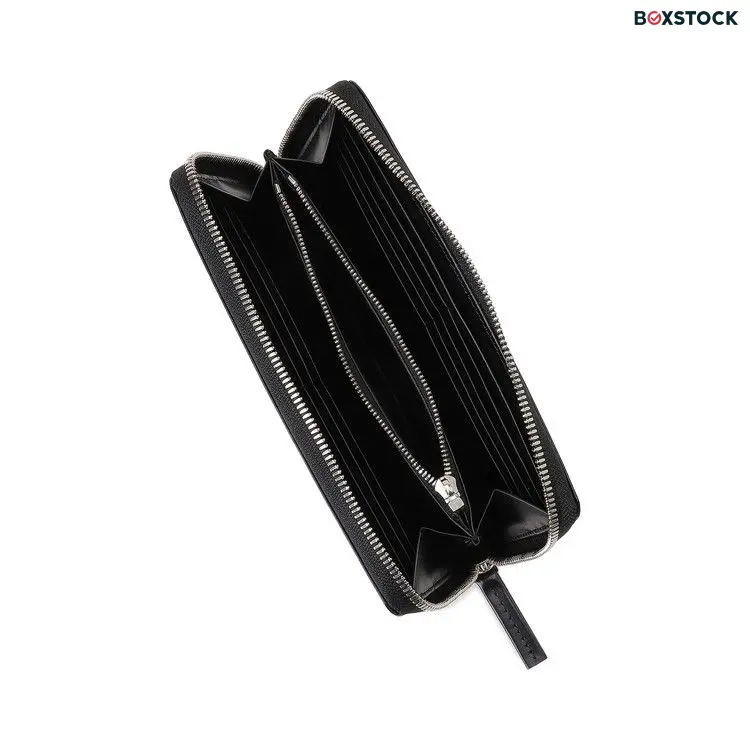 Y's Zip Around Wallet Large 'Black' Spring/Summer 2023