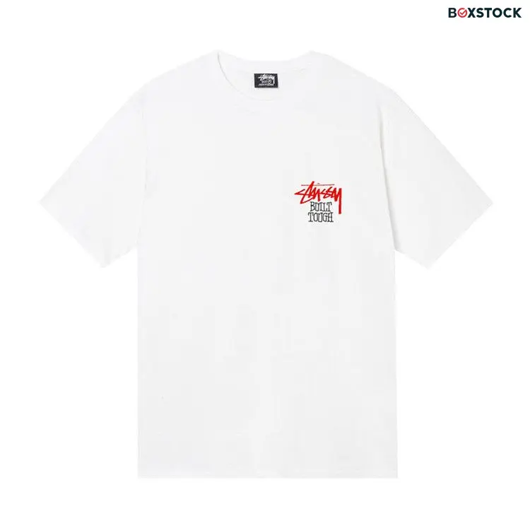 Stussy Built Tough Tee 'White' Spring/Summer 2022