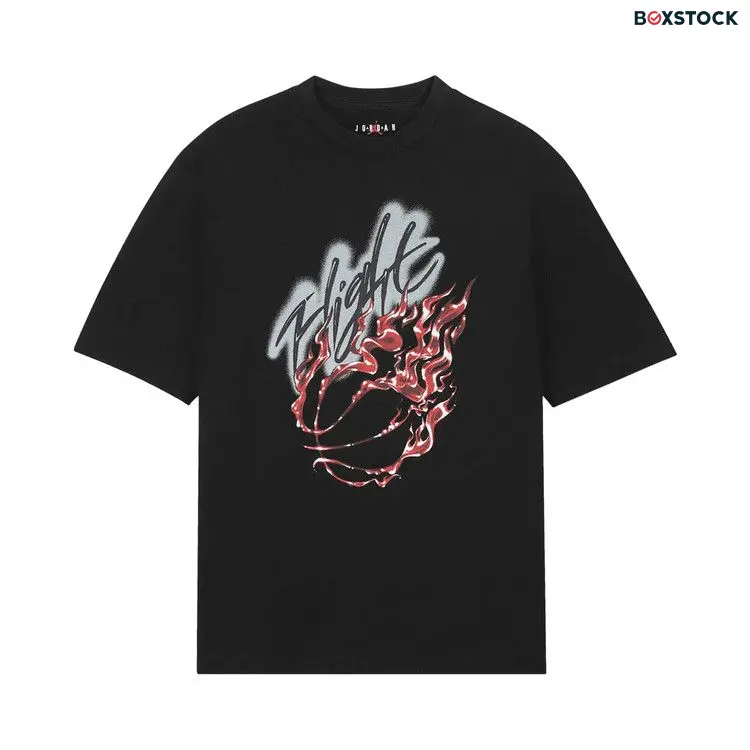 Air Jordan x Travis Scott Flight Graphic T-Shirt 'Black'