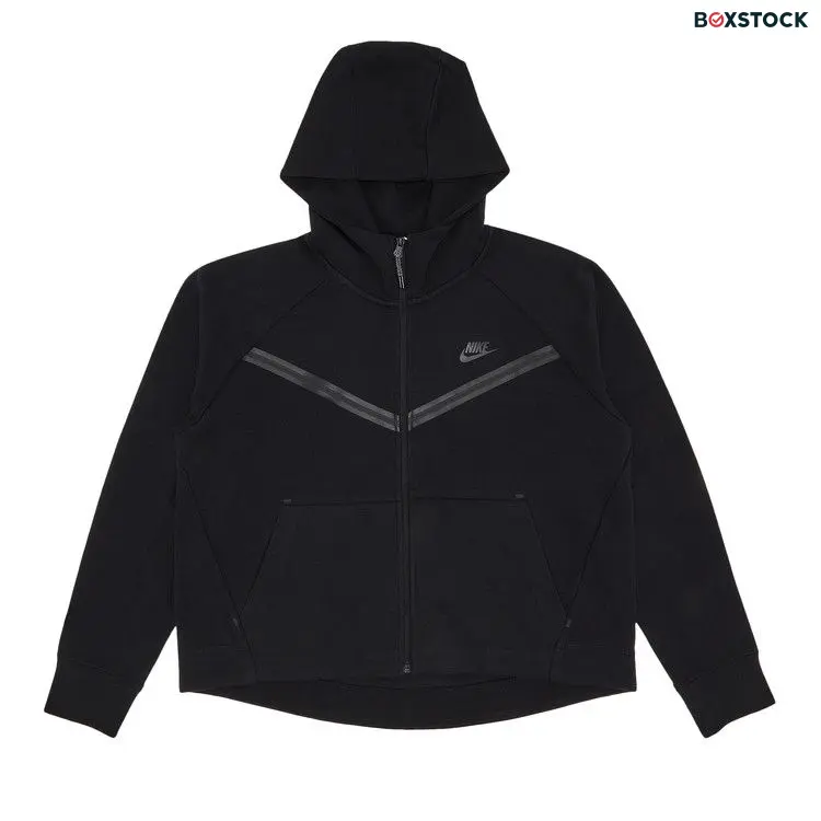 Nike Tech Fleece Windrunner Full Zip Hoodie 'Black'