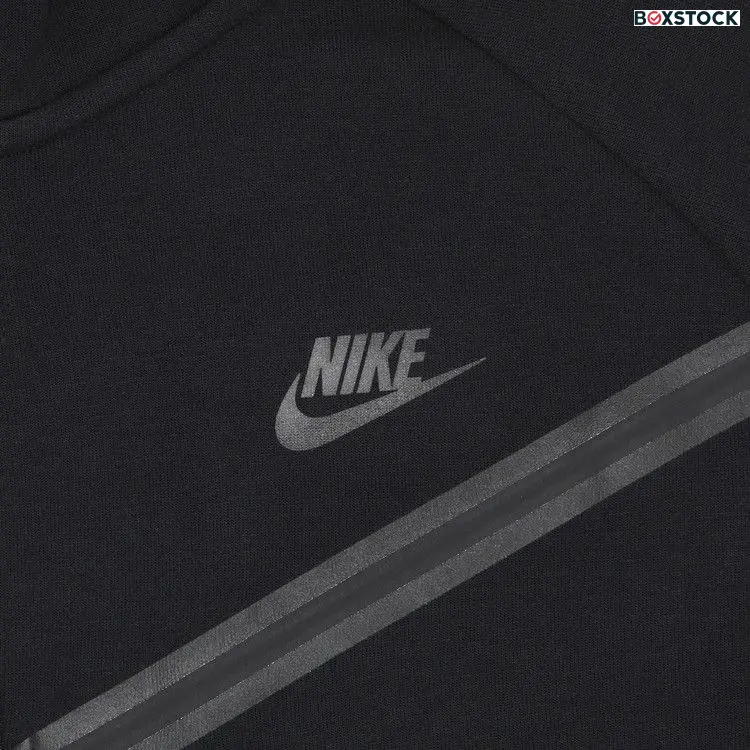 Nike Tech Fleece Windrunner Full Zip Hoodie 'Black'