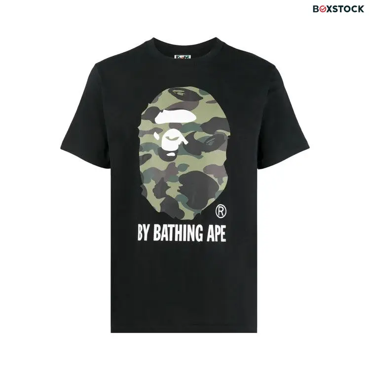 BAPE 1st Camo By Bathing Ape Tee 'Black/Green' Spring/Summer 2020
