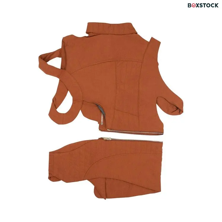 A-Cold-Wall* Cut Out Padded Gilet 'Rust' Brown Spring/Summer 2020
