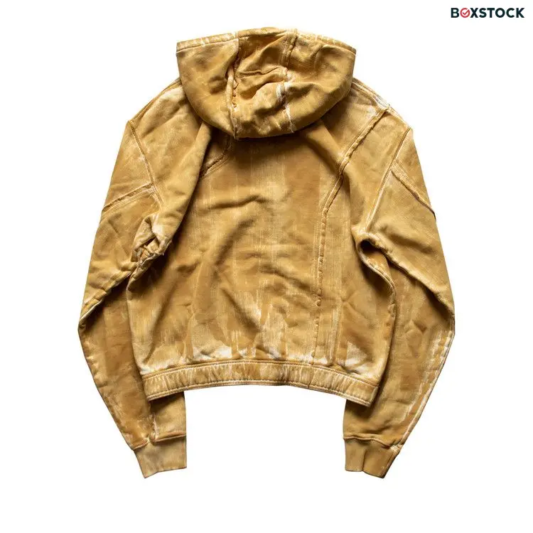 A-Cold-Wall* Knitted Corrosion Hooded Sweatshirt 'Sulphur' Yellow Fall/Winter 2021