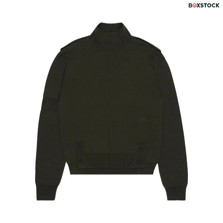 A-Cold-Wall* Utility High Neck Jumper 'Dark Pine' Green Fall/Winter 2023