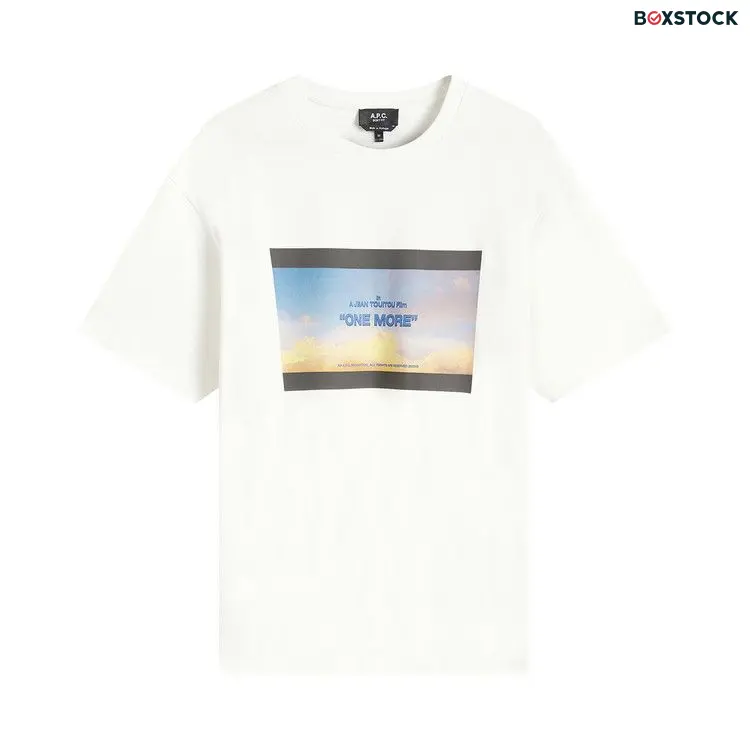 A.P.C. Boxy Leo T-Shirt 'White' Spring/Summer 2024