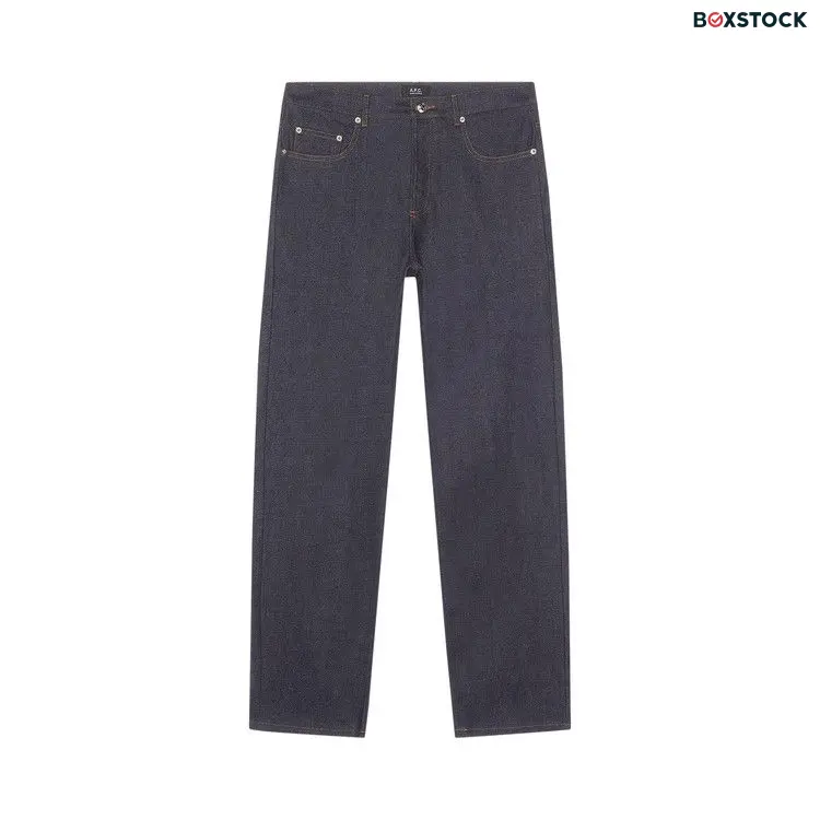 A.P.C. Fairfax Jean 'Indigo' Blue Spring/Summer 2024
