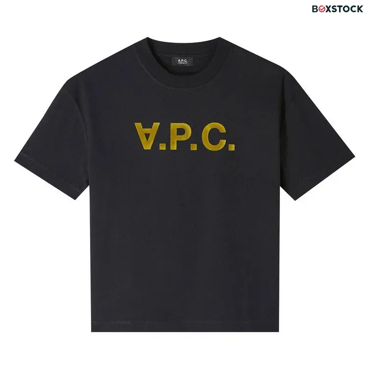 A.P.C. Oversize Grand T-Shirt 'Black/Khaki' Spring/Summer 2024