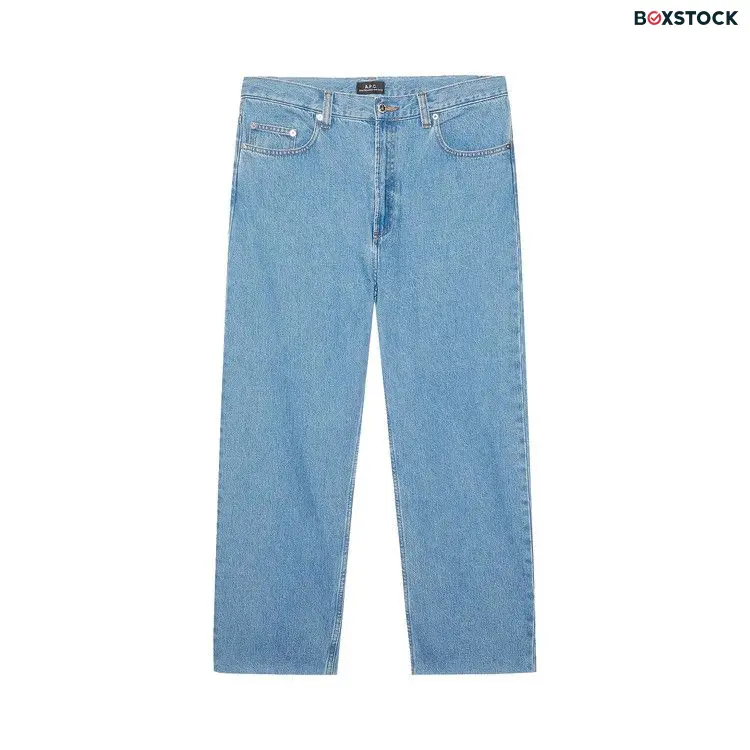 A.P.C. Raw Edge Jeans 'Light Blue'