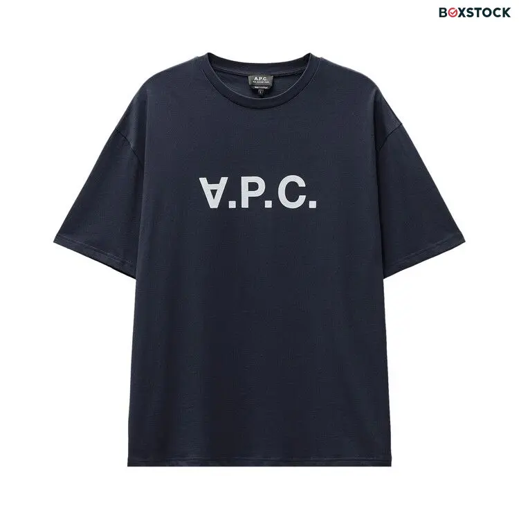 A.P.C. River T-Shirt 'Dark Navy' Blue Spring/Summer 2024