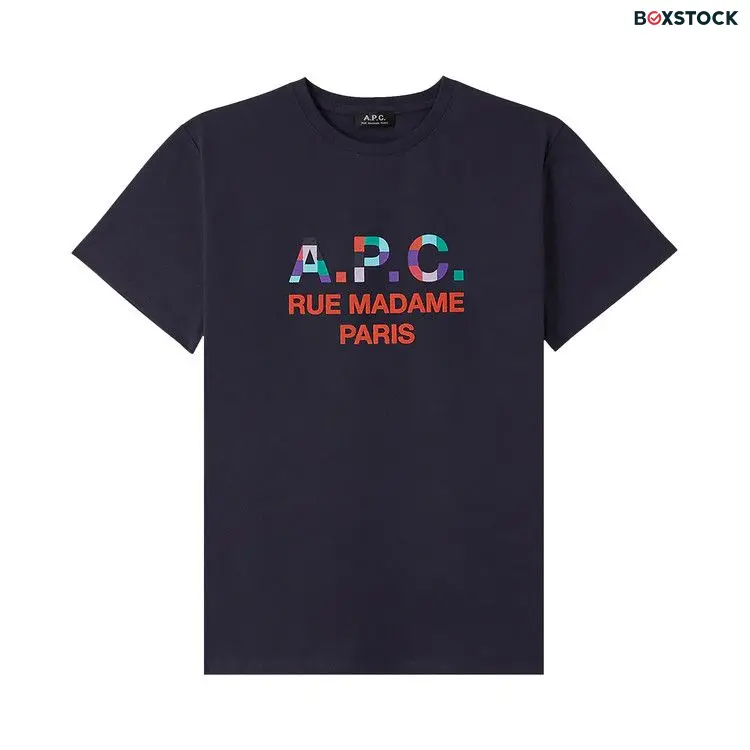 A.P.C. Tao Homme T-Shirt 'Dark' Blue Spring/Summer 2022