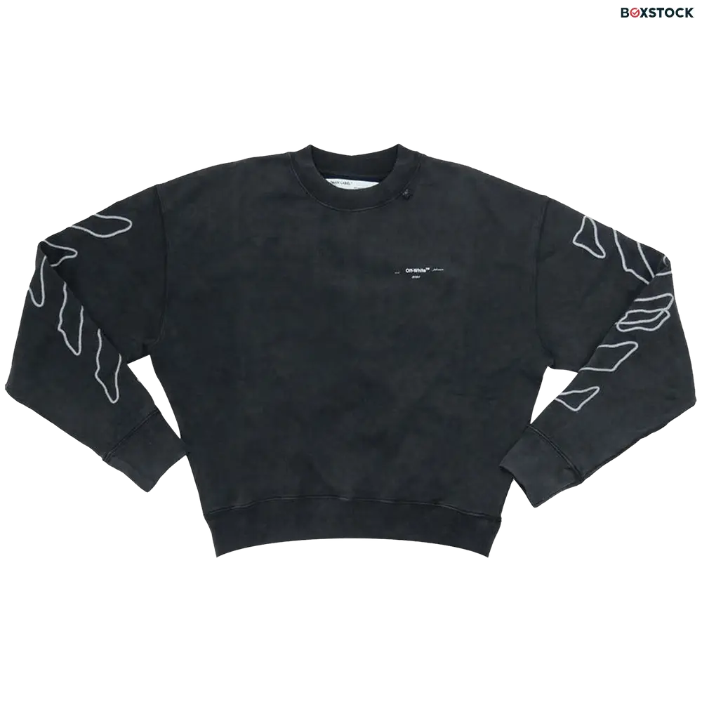 Off-White Abstract Arrows...