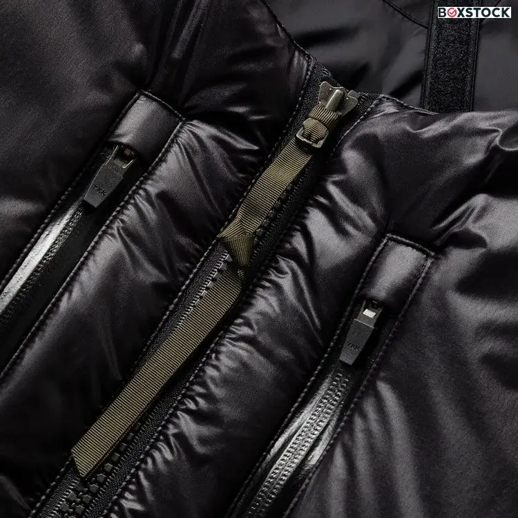 Acronym Padded Coated-Shell Bomber Jacket 'Black' Fall/Winter 2024