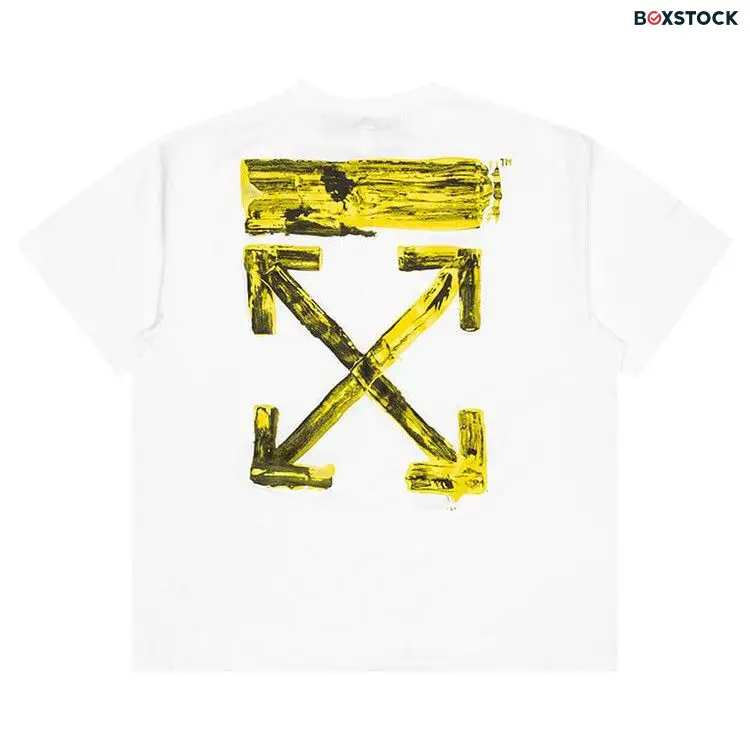 Off-White Acrylic Arrows Short Sleeve Over Tee 'White' Fall/Winter 2019