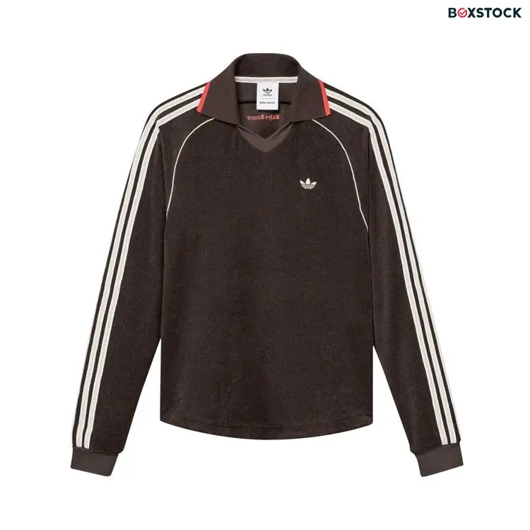 adidas x Wales Bonner Long Sleeve Towel Shirt 'Brown' Spring/Summer 2023