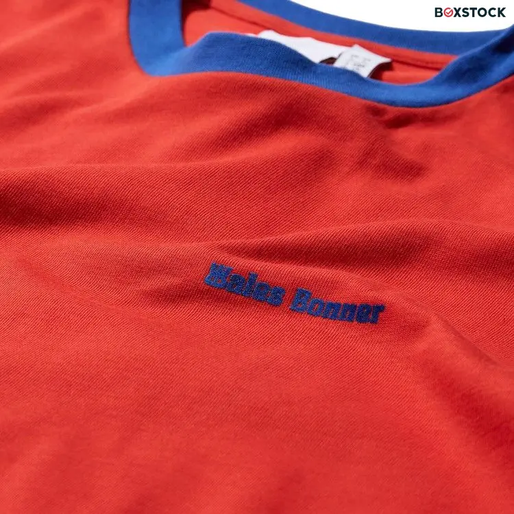 adidas x Wales Bonner Short-Sleeve Tee 'Bold Orange/Team Royal Blue' Spring/Summer 2024